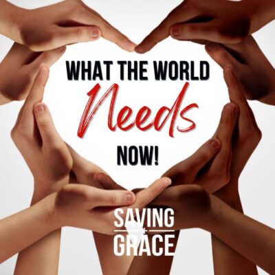 #whattheworldneedsnow #Godslove #transformativelove #whowrotethebookoflove #passionforthewordofgod #savinggrace #savinggracepodcast #savinggraceonradio #gracecenteronline #graceschooloftheology #salemradio #salemnetwork #carmenpate #markrae