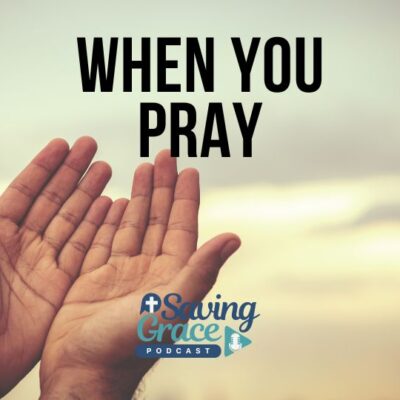 #SavingGrace #PrayerLife #SermonOnTheMount #GraceSchoolOfTheology #LivingByGrace #AuthenticFaith #JesusTeachesPrayer #passionforthewordofgod #savinggrace #savinggracepodcast #savinggraceonradio #gracecenteronline #graceschooloftheology #salemradio #salemnetwork #carmenpate #codywallace