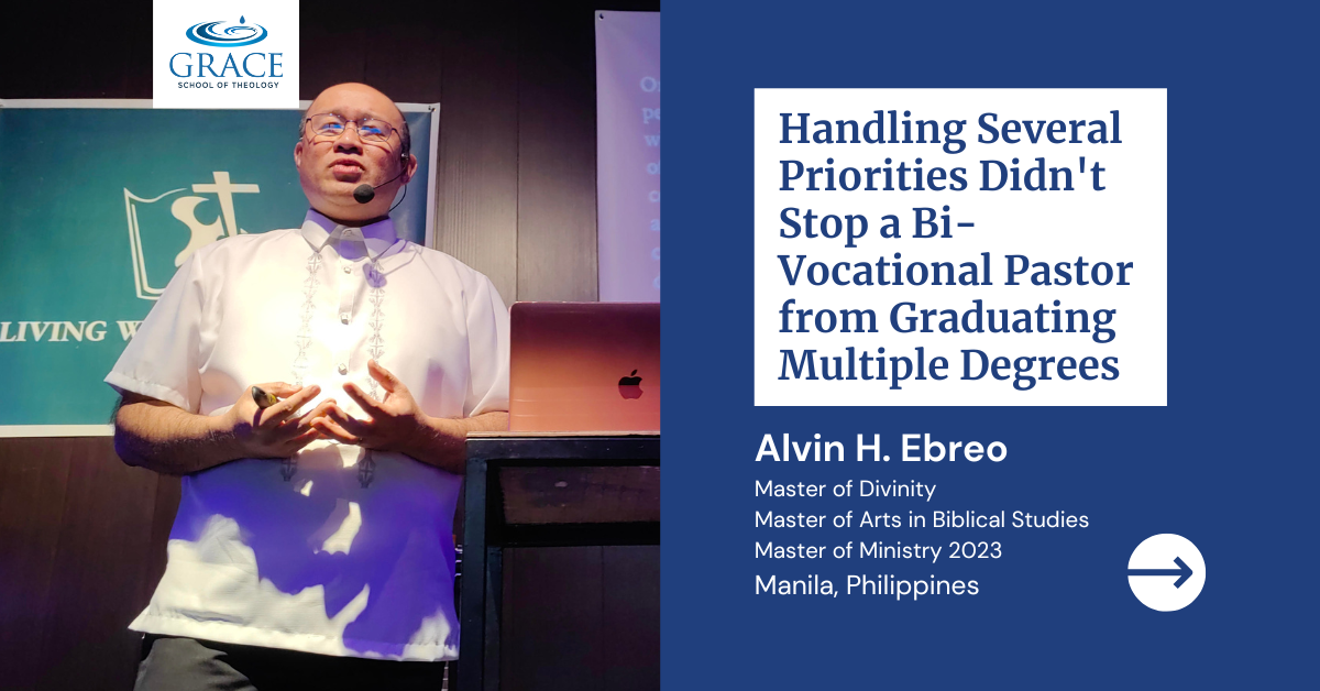 Handling Several Priorities Didn't Stop a Bi-Vocational Pastor from Graduating Multiple Degrees